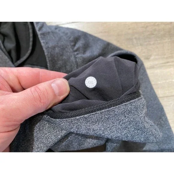 Lululemon Kung Fu Men's XXL Heather Gray Sweatpants Workout Athleisure Pants